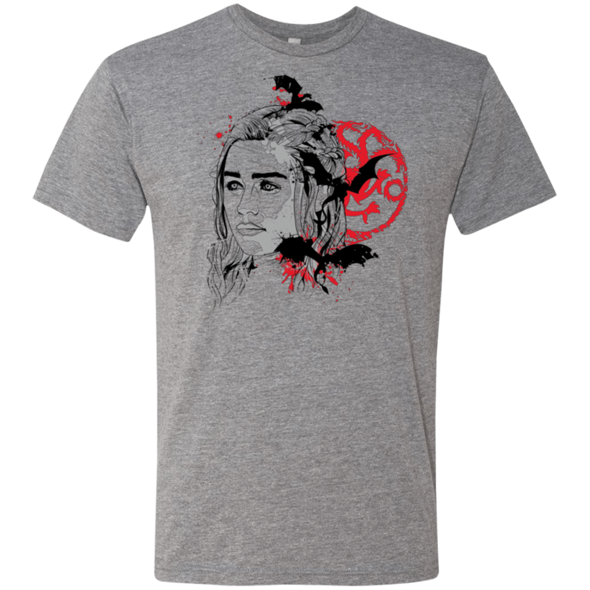T-Shirts Premium Heather / Small MOTHER OF DRAGONS (1) Men's Triblend T-Shirt