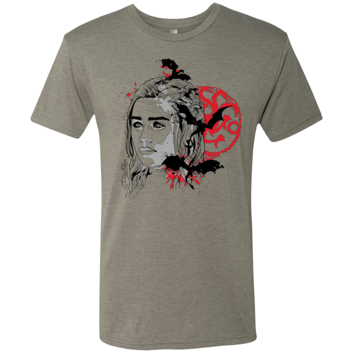 T-Shirts Venetian Grey / Small MOTHER OF DRAGONS (1) Men's Triblend T-Shirt