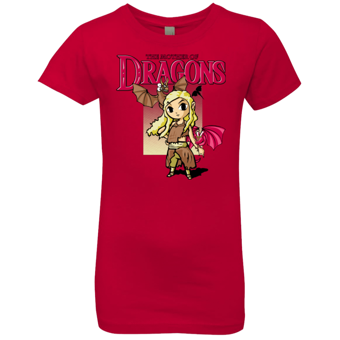 T-Shirts Red / YXS Mother of Dragons Girls Premium T-Shirt
