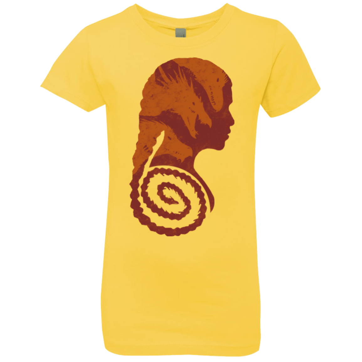 T-Shirts Vibrant Yellow / YXS Mother of Dragons Girls Premium T-Shirt
