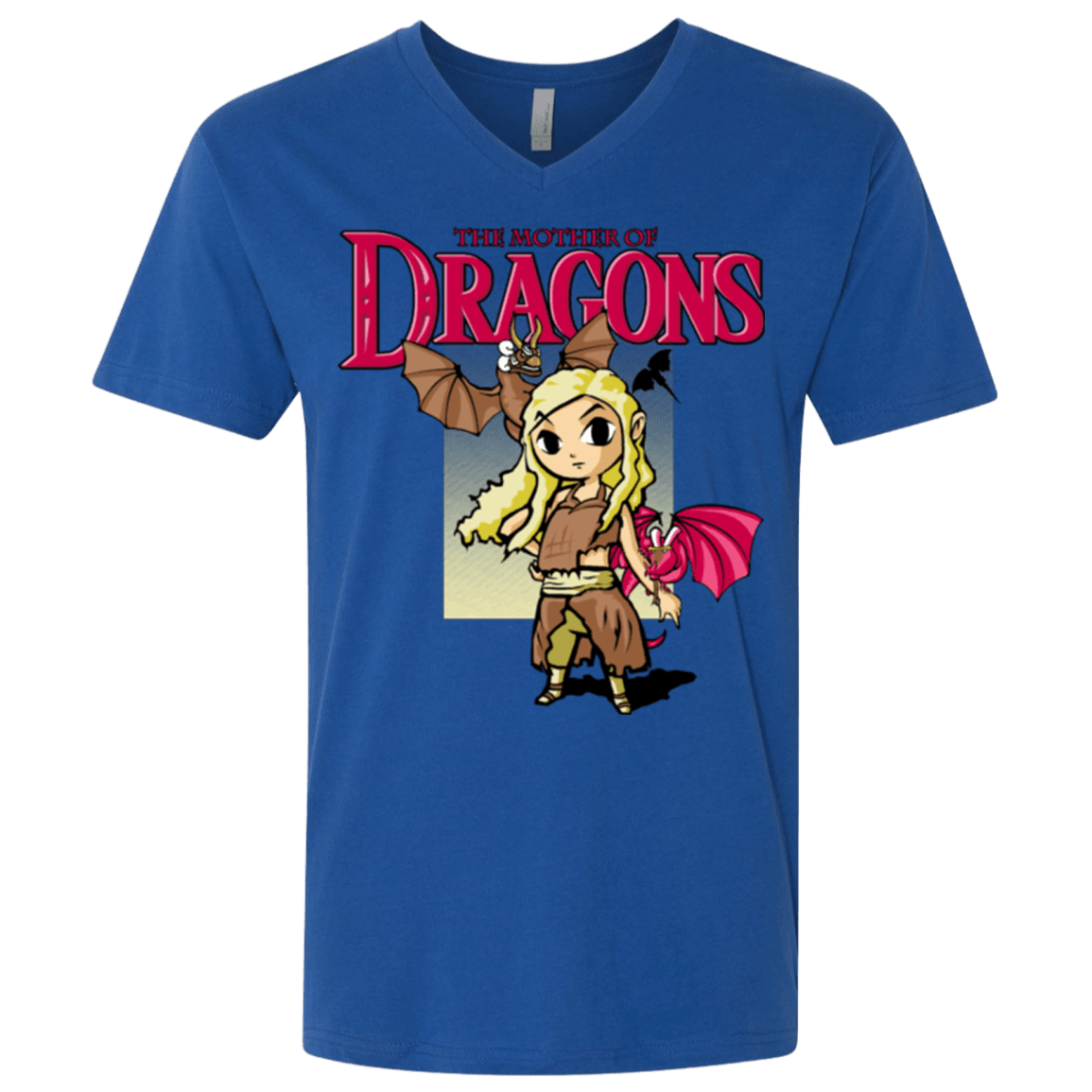 Mother of Dragons Men's Premium V-Neck