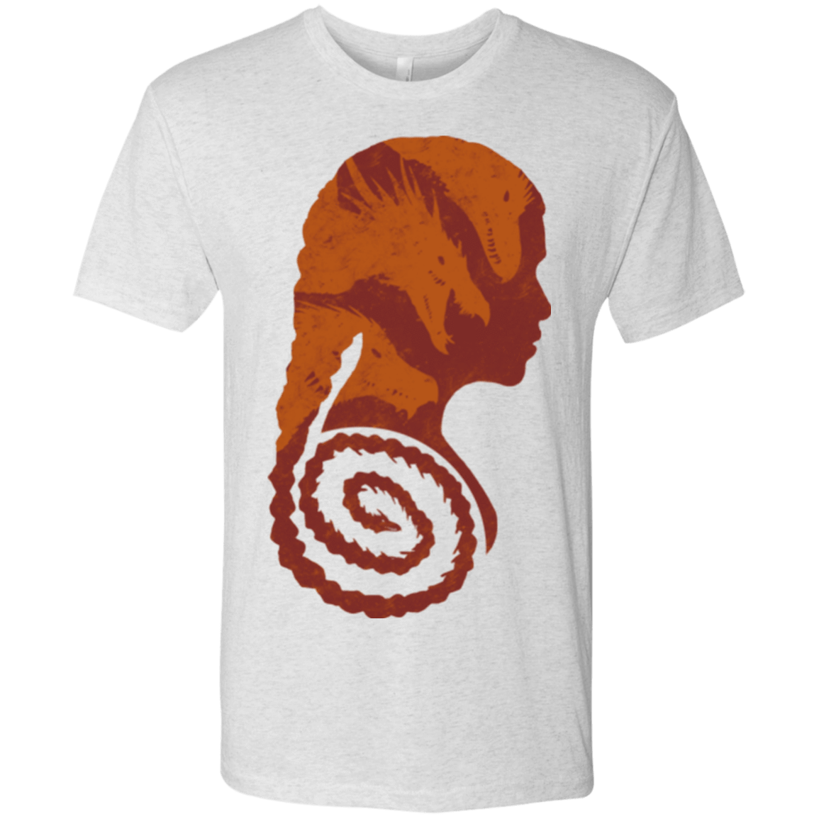 T-Shirts Heather White / Small Mother of Dragons Men's Triblend T-Shirt