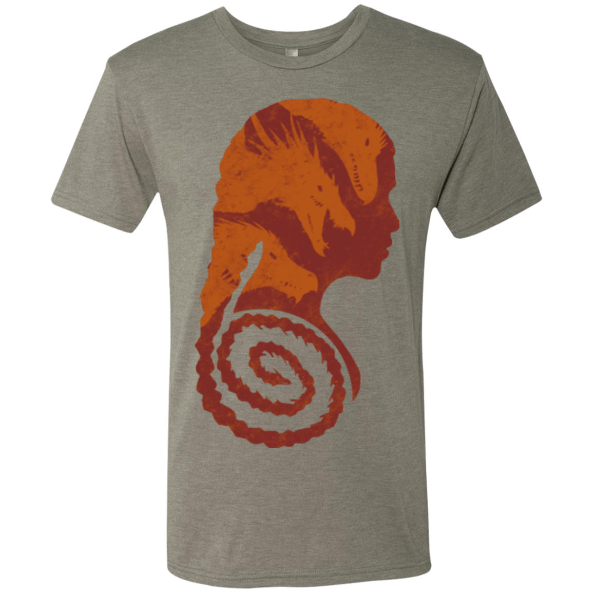 T-Shirts Venetian Grey / Small Mother of Dragons Men's Triblend T-Shirt