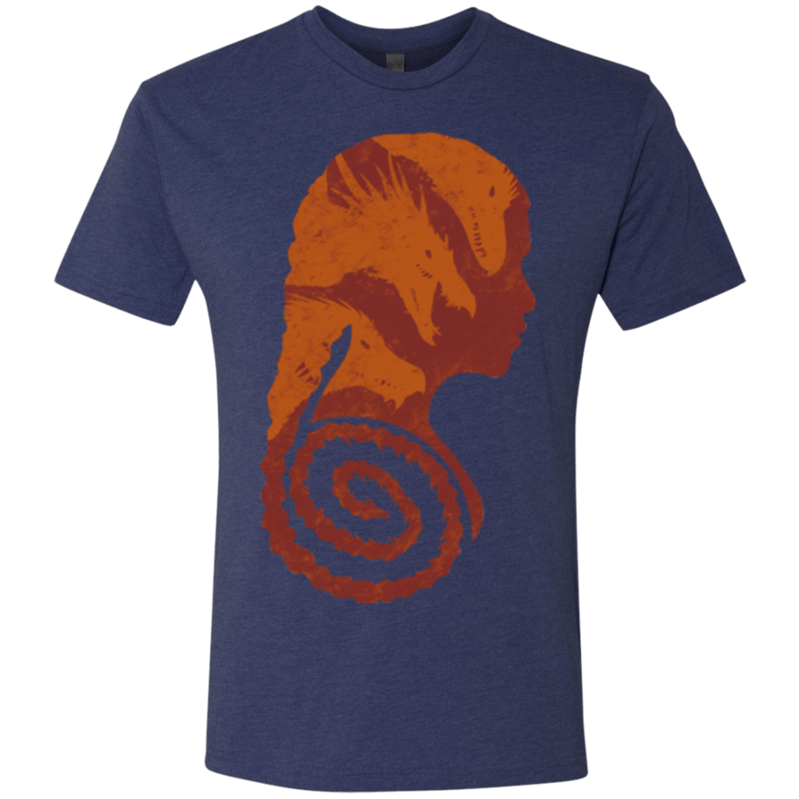 T-Shirts Vintage Navy / Small Mother of Dragons Men's Triblend T-Shirt