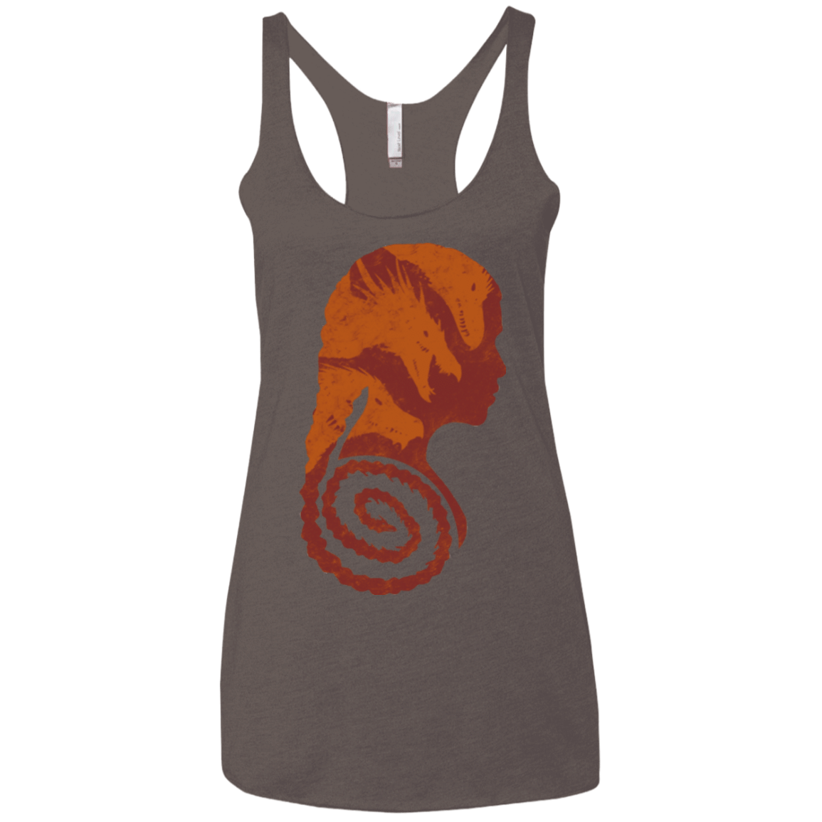 T-Shirts Macchiato / X-Small Mother of Dragons Women's Triblend Racerback Tank
