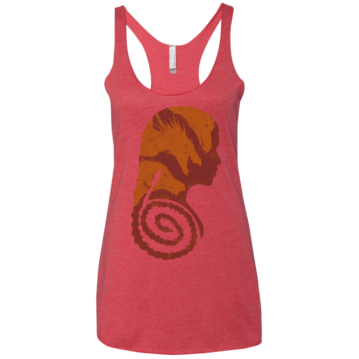 T-Shirts Vintage Red / X-Small Mother of Dragons Women's Triblend Racerback Tank