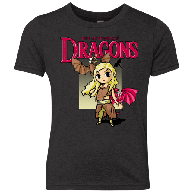 T-Shirts Vintage Black / YXS Mother of Dragons Youth Triblend T-Shirt