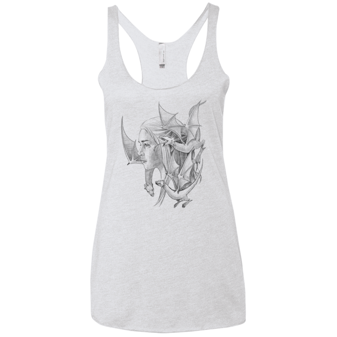 T-Shirts Heather White / X-Small Mother Women's Triblend Racerback Tank
