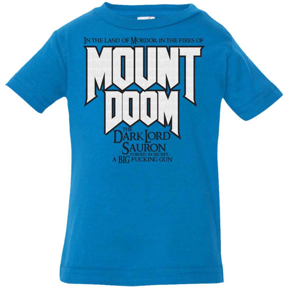 T-Shirts Cobalt / 6 Months Mount DOOM Infant Premium T-Shirt