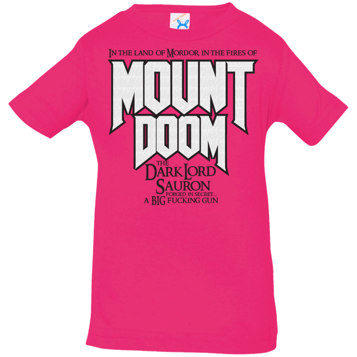 T-Shirts Hot Pink / 6 Months Mount DOOM Infant Premium T-Shirt