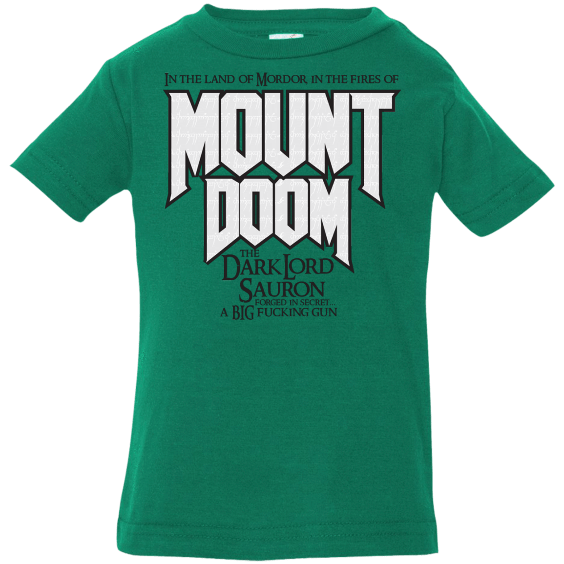 T-Shirts Kelly / 6 Months Mount DOOM Infant Premium T-Shirt