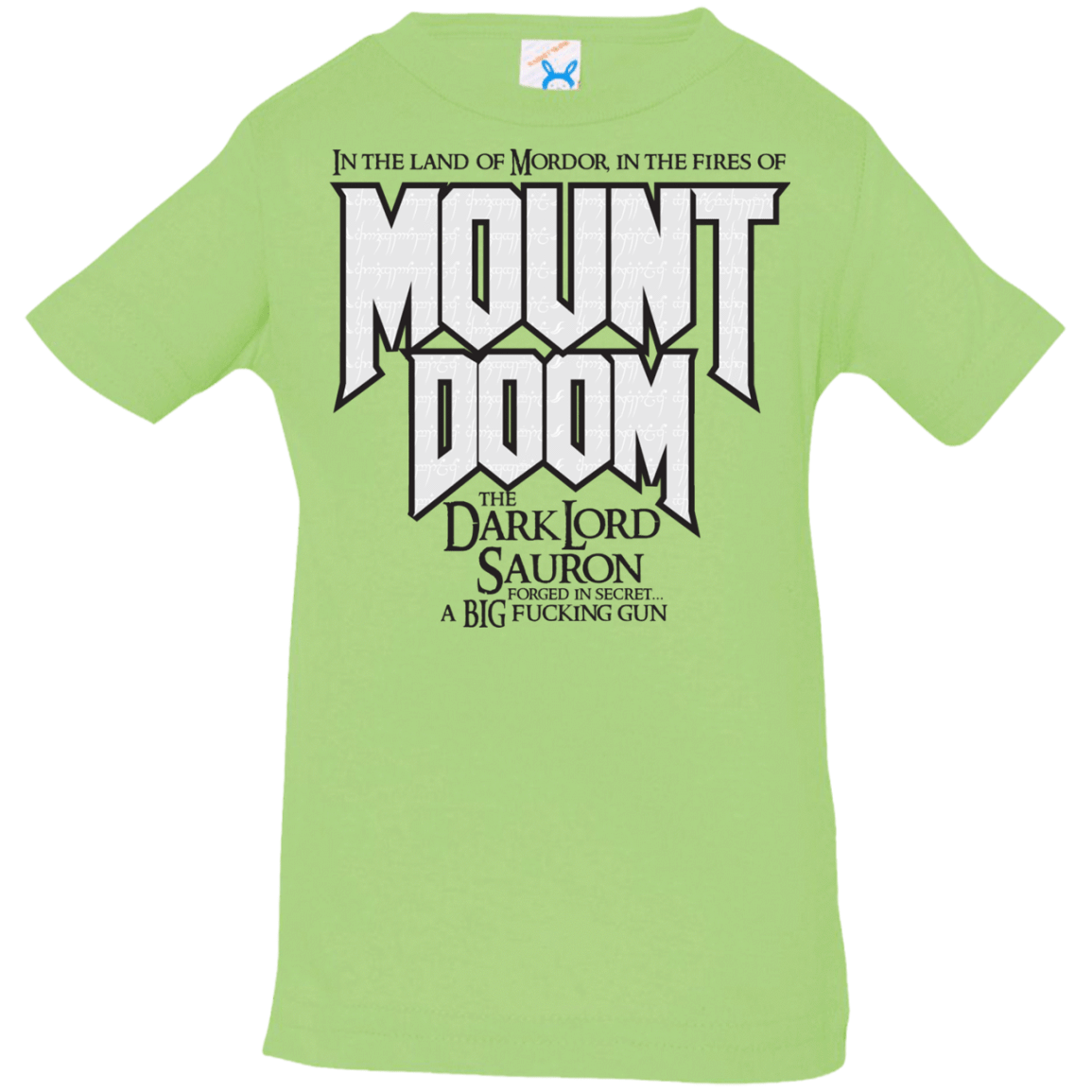 T-Shirts Key Lime / 6 Months Mount DOOM Infant Premium T-Shirt