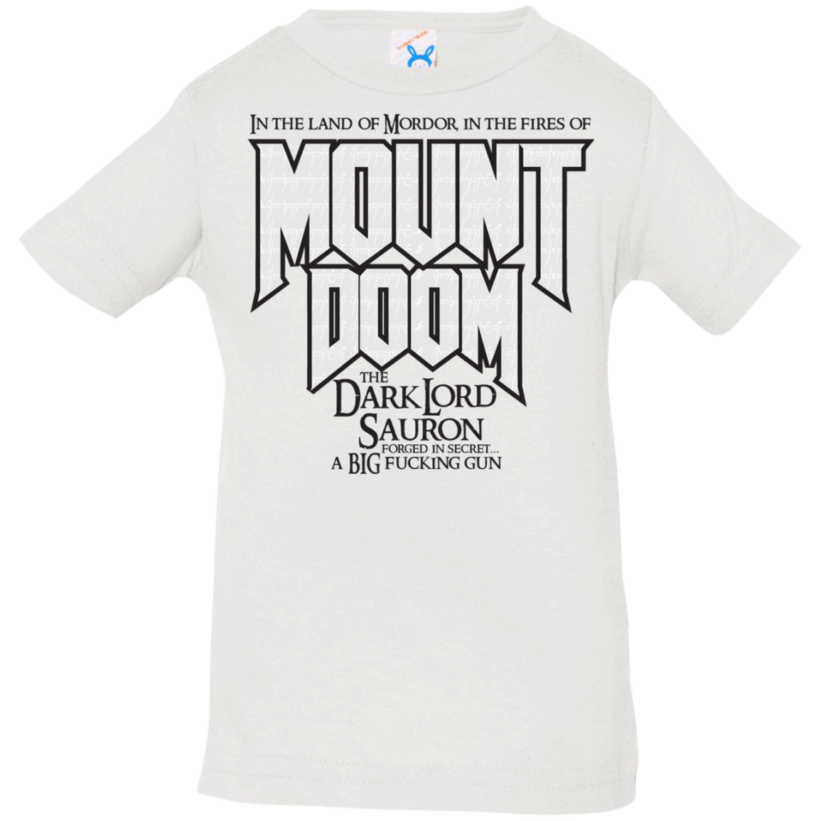 T-Shirts White / 6 Months Mount DOOM Infant Premium T-Shirt