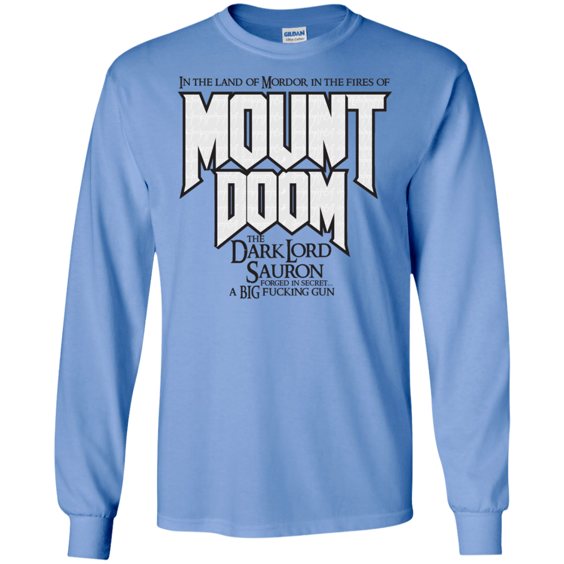 Mount DOOM Men's Long Sleeve T-Shirt