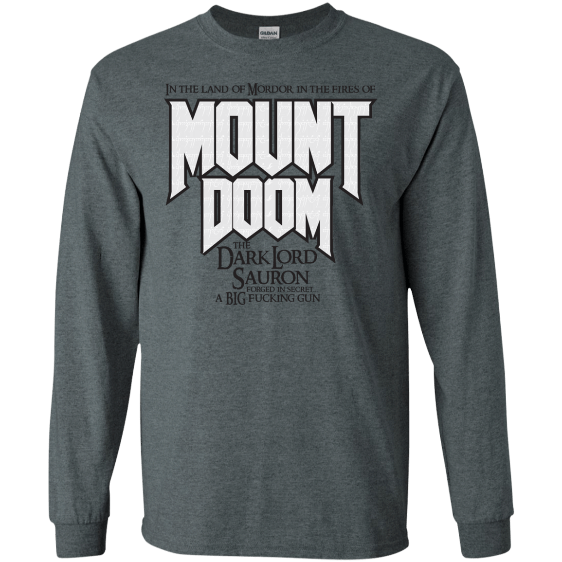 Mount DOOM Men's Long Sleeve T-Shirt