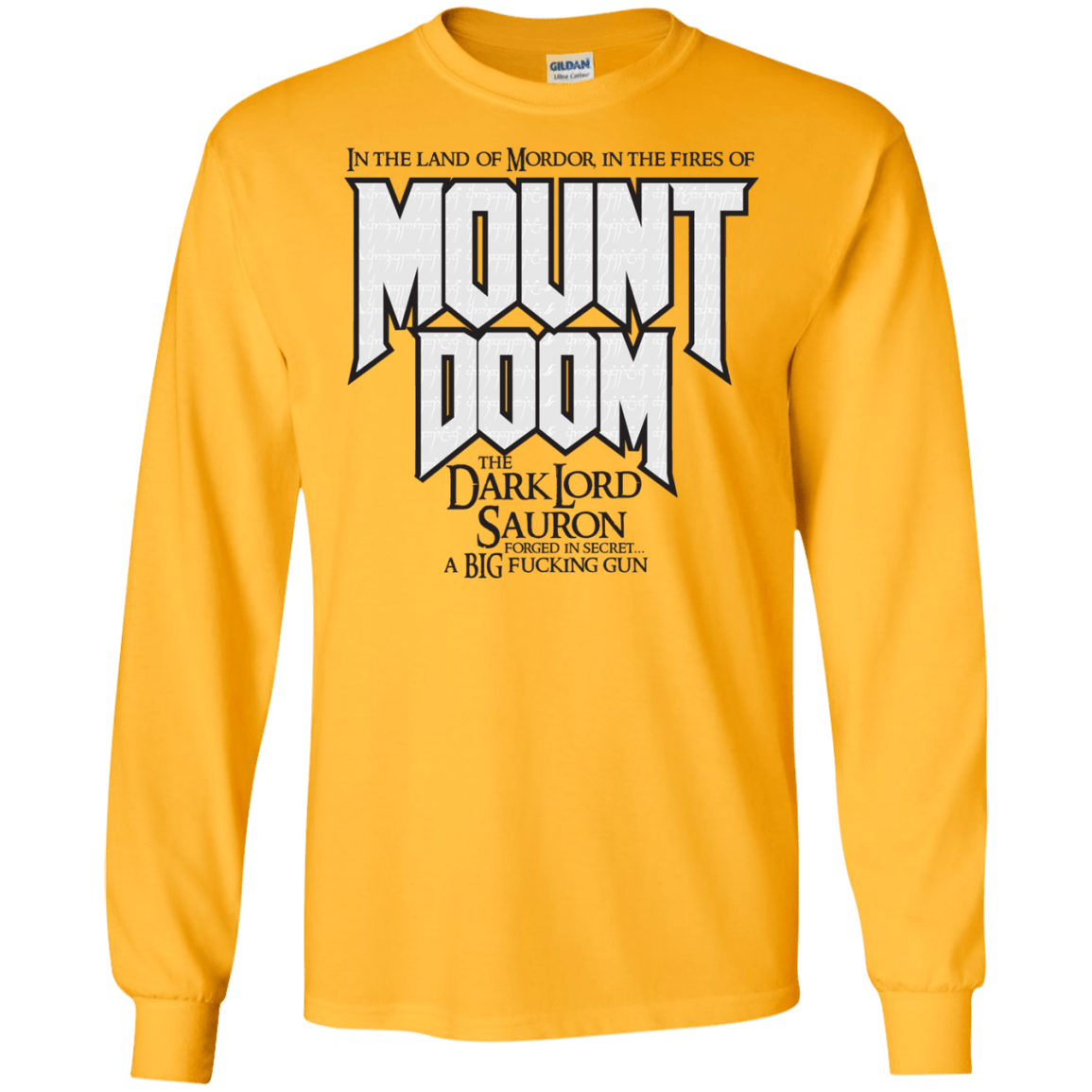 Mount DOOM Men's Long Sleeve T-Shirt