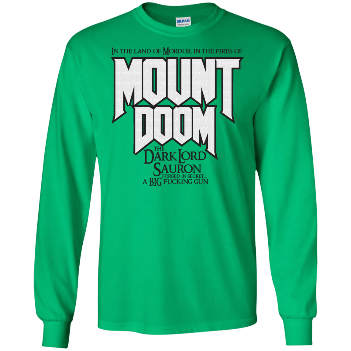 Mount DOOM Men's Long Sleeve T-Shirt