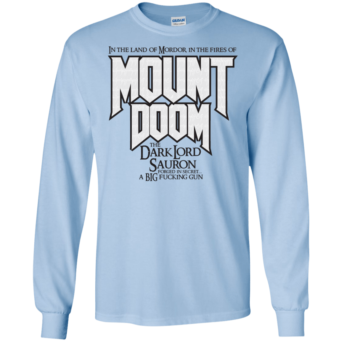 Mount DOOM Men's Long Sleeve T-Shirt