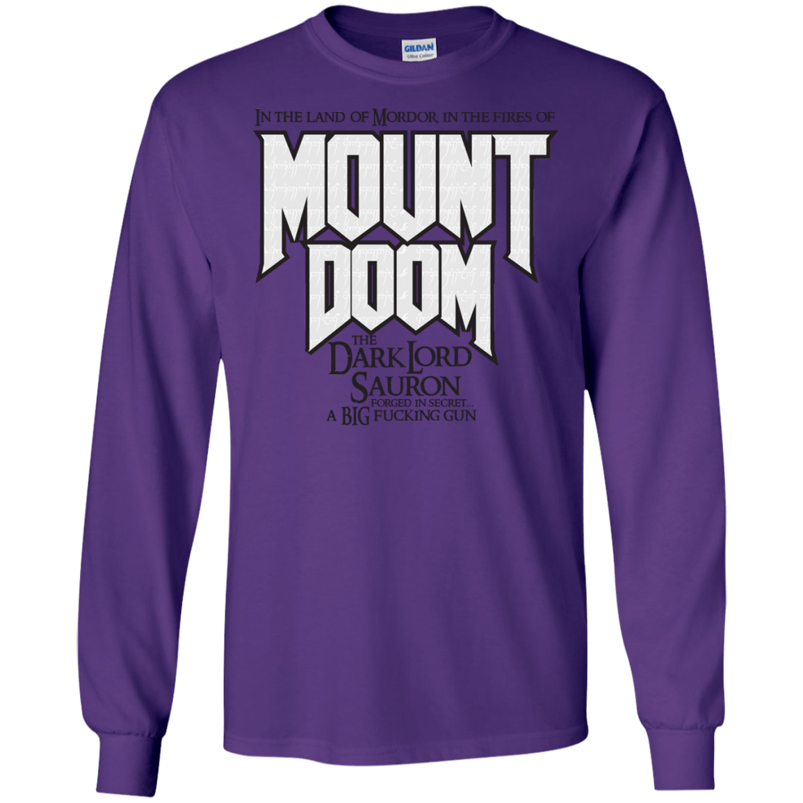 Mount DOOM Men's Long Sleeve T-Shirt