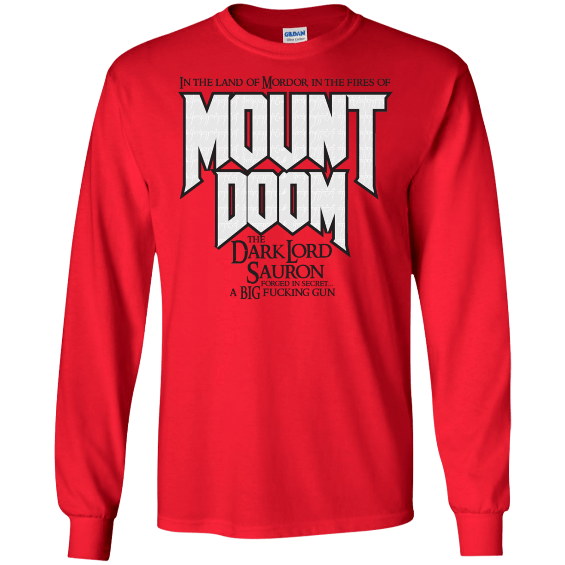 Mount DOOM Men's Long Sleeve T-Shirt