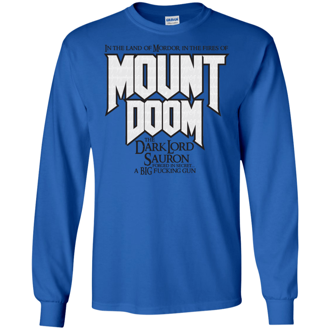Mount DOOM Men's Long Sleeve T-Shirt