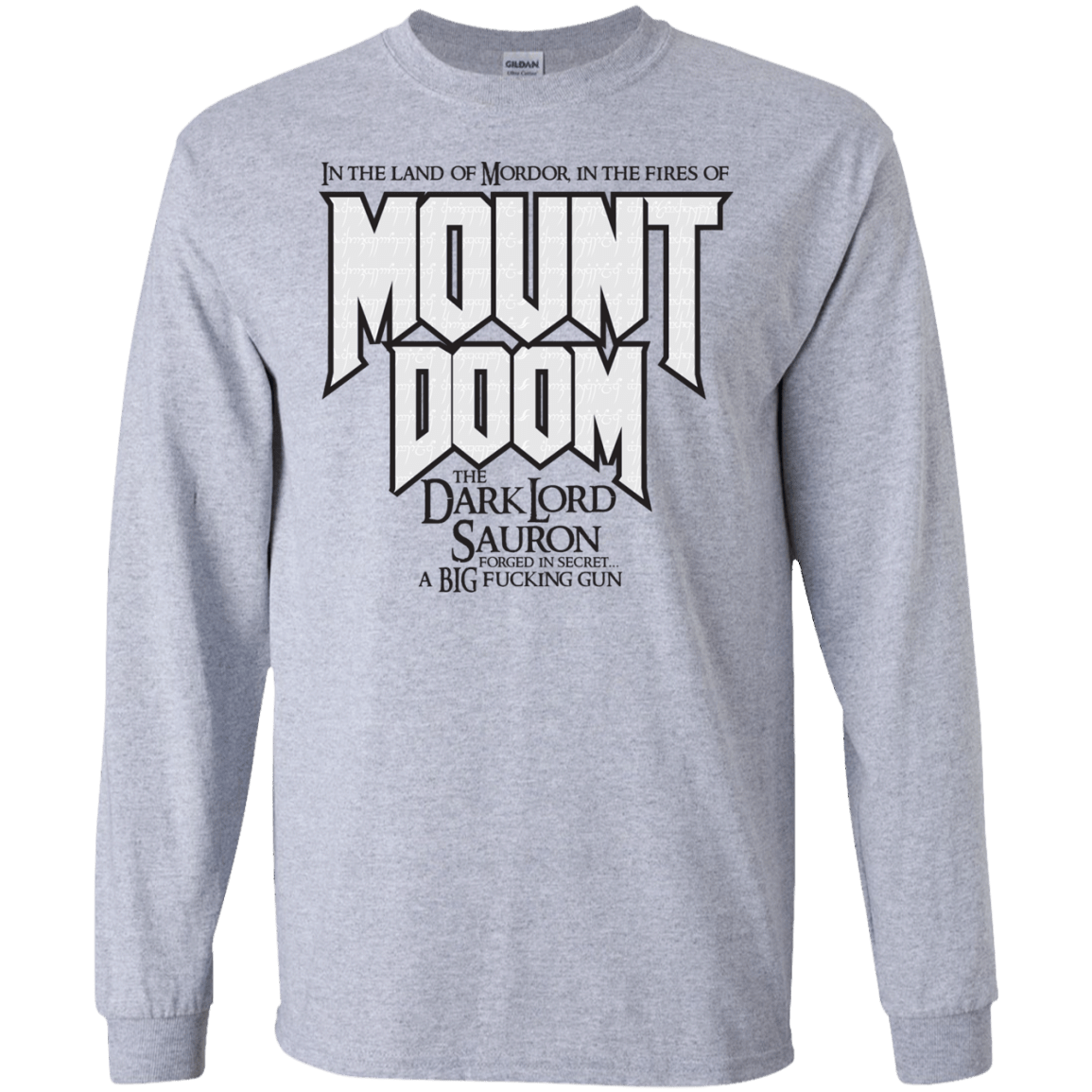 Mount DOOM Men's Long Sleeve T-Shirt