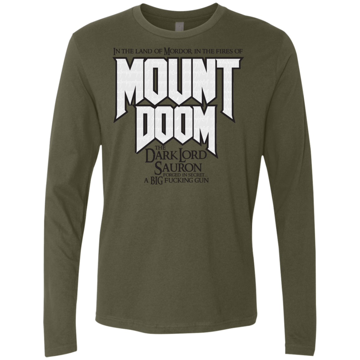 Mount DOOM Men's Premium Long Sleeve