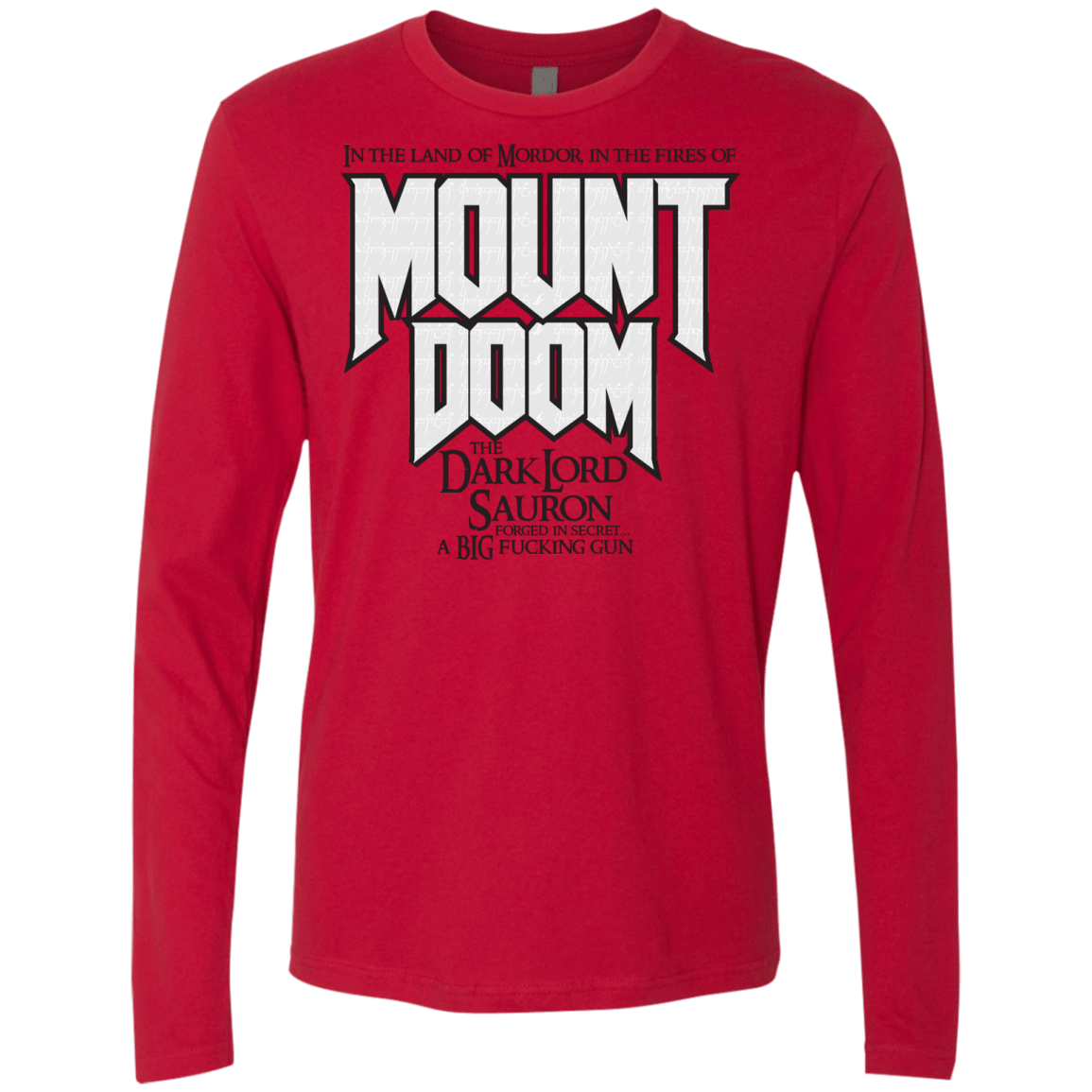Mount DOOM Men's Premium Long Sleeve