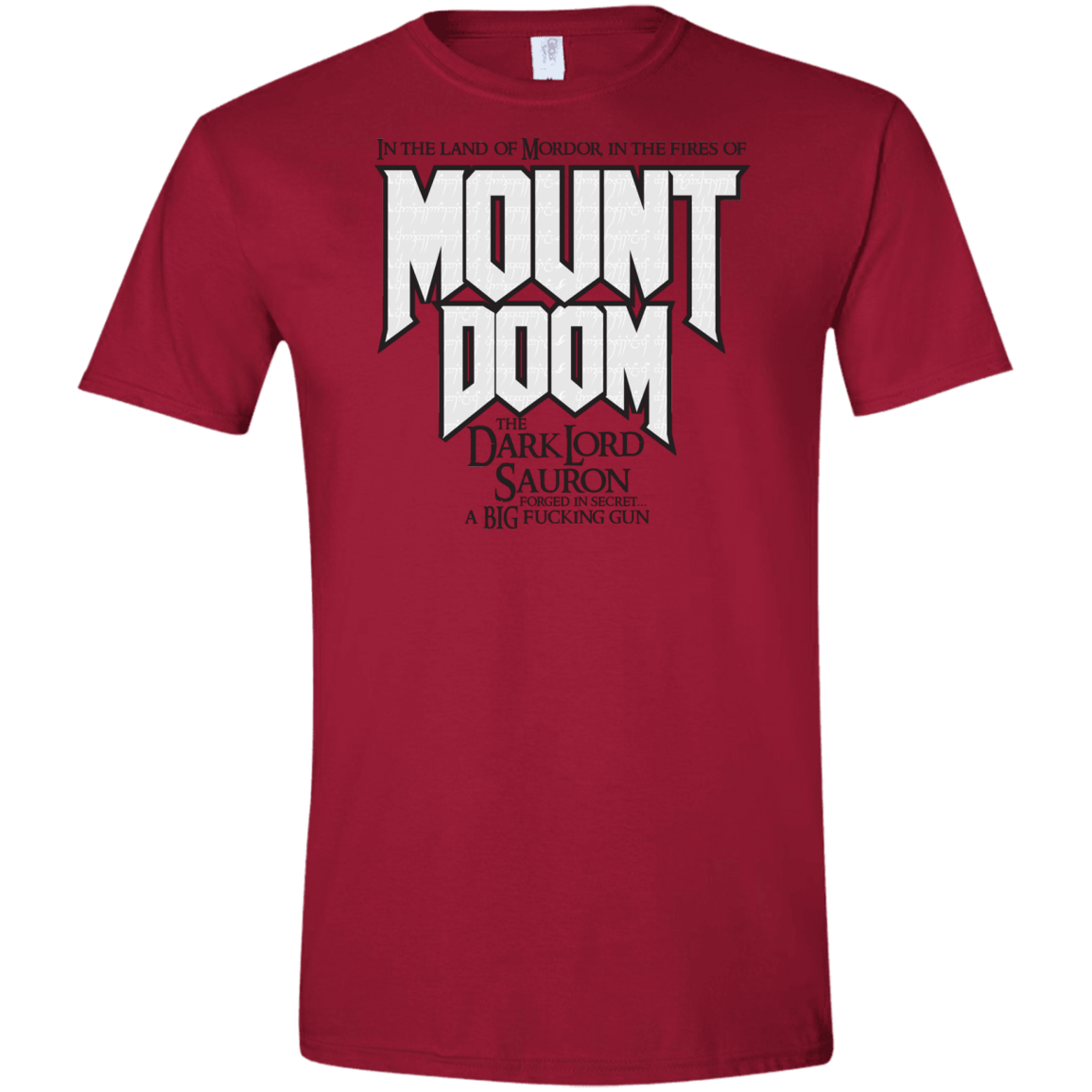 Mount DOOM Men's Semi-Fitted Softstyle