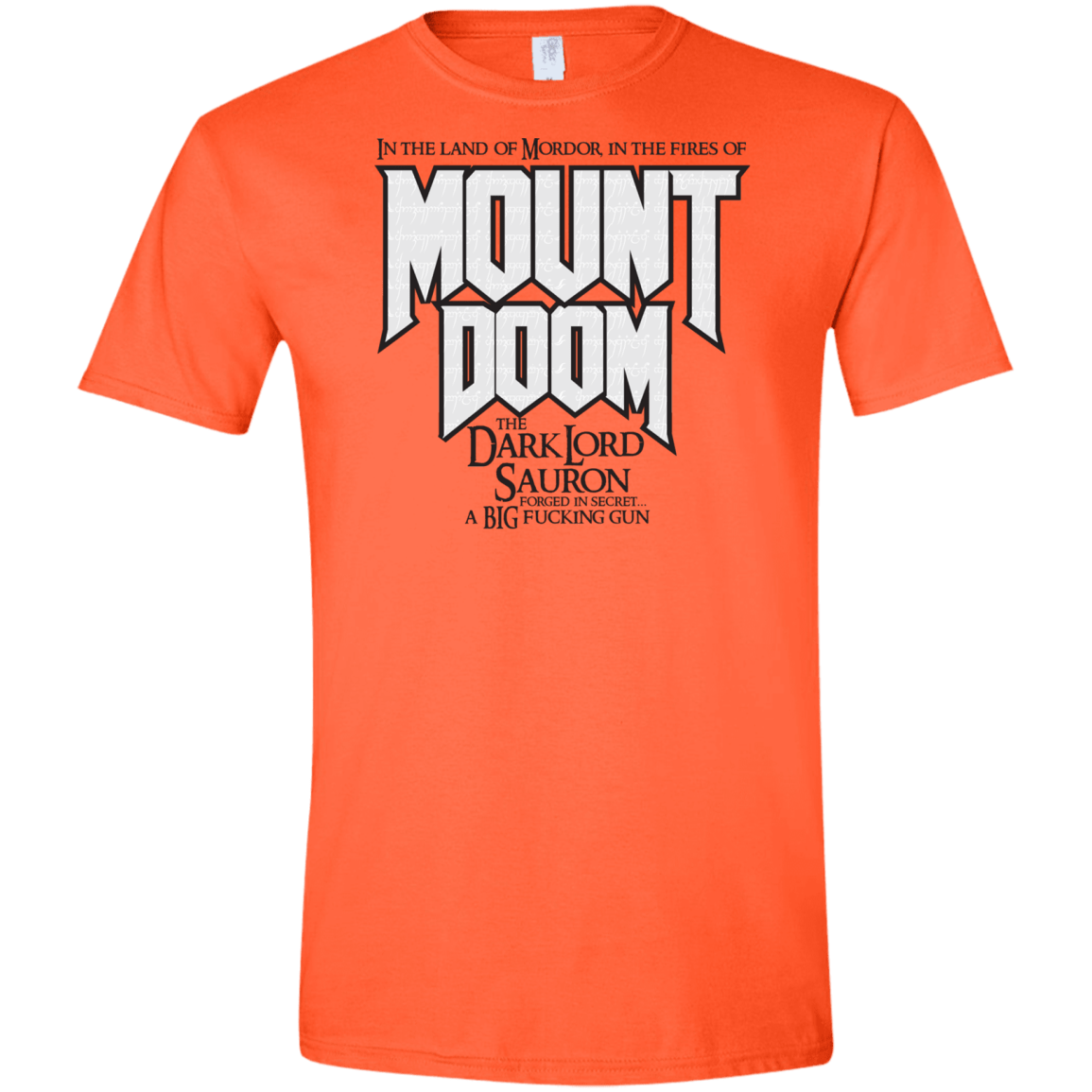 Mount DOOM Men's Semi-Fitted Softstyle