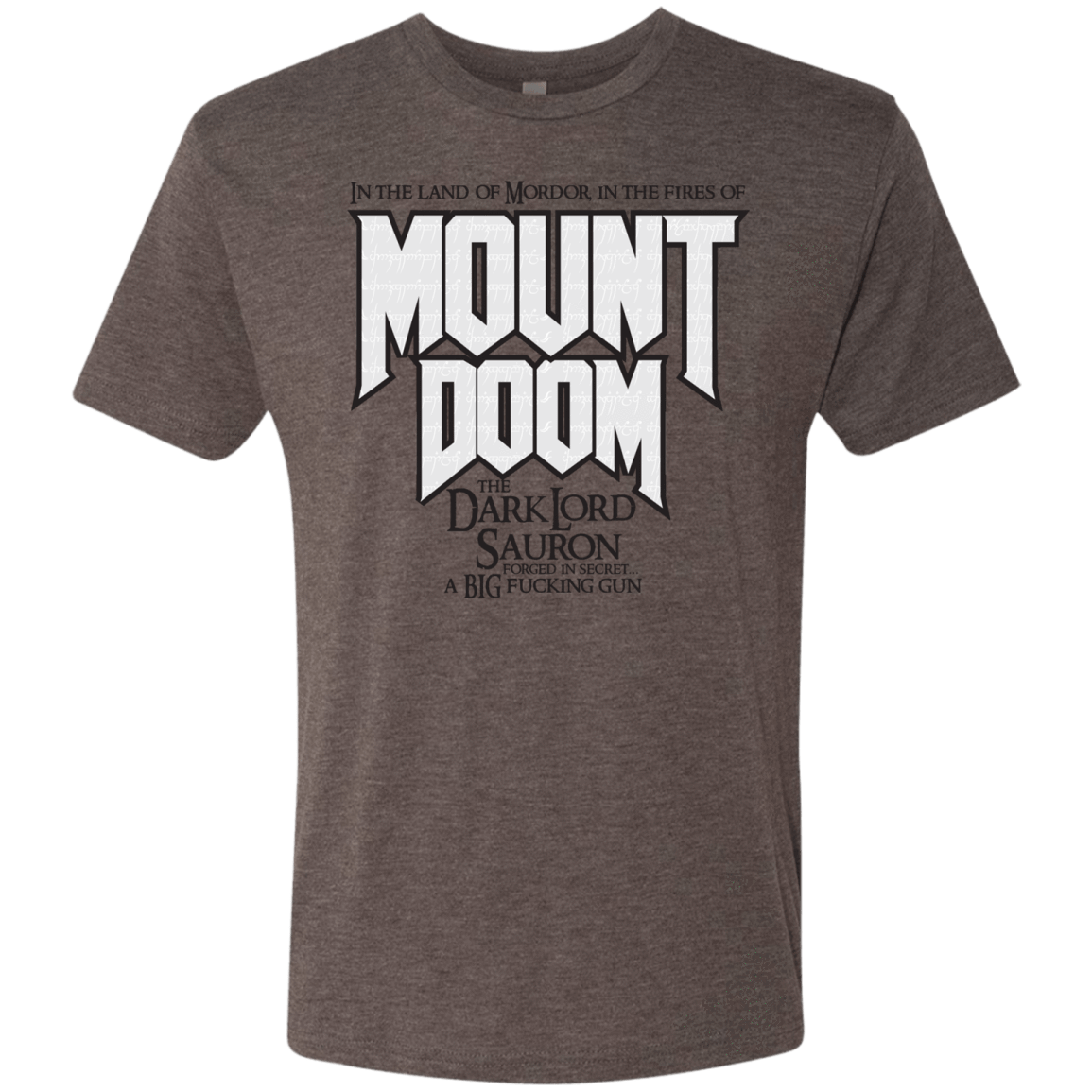 T-Shirts Macchiato / S Mount DOOM Men's Triblend T-Shirt