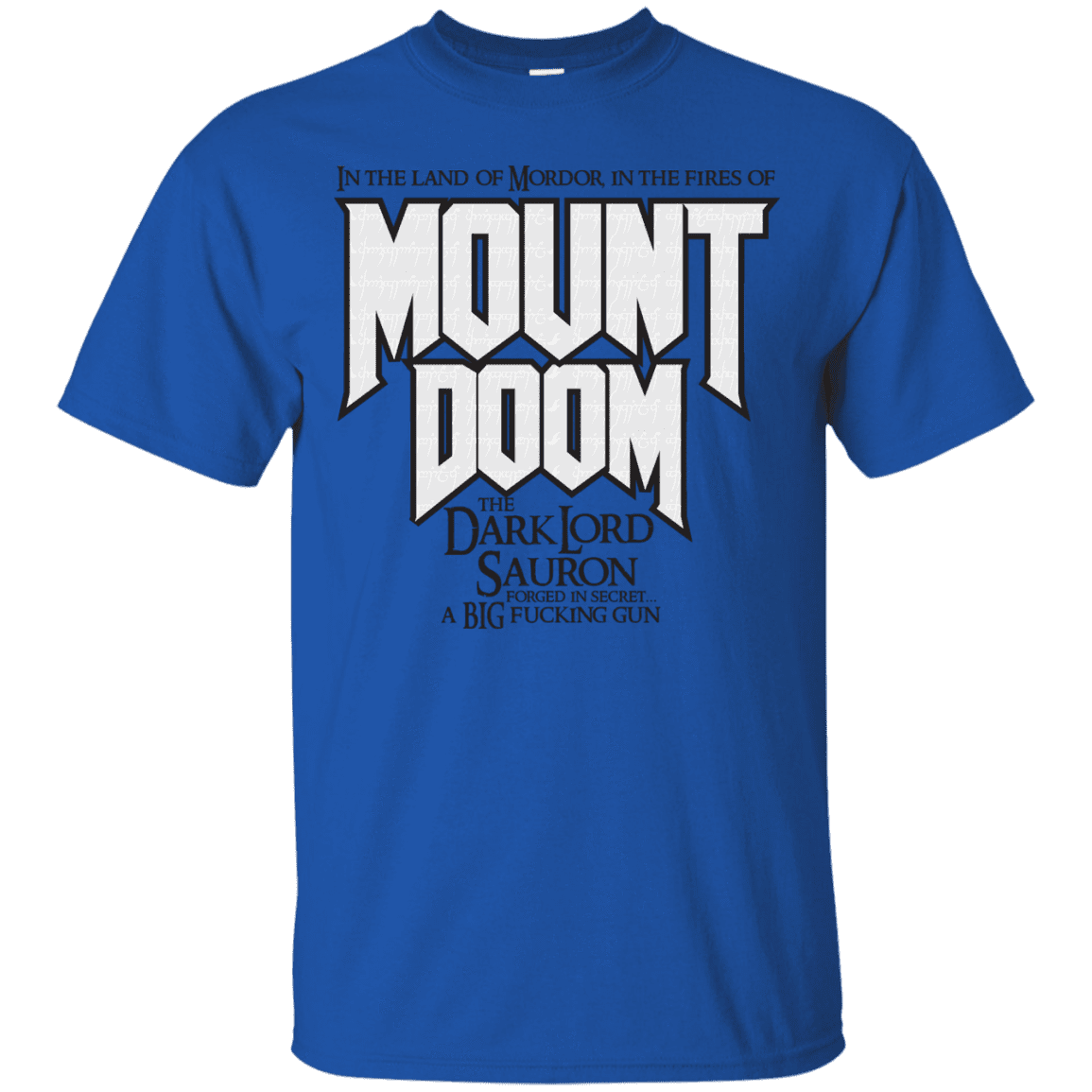 T-Shirts Royal / S Mount DOOM T-Shirt