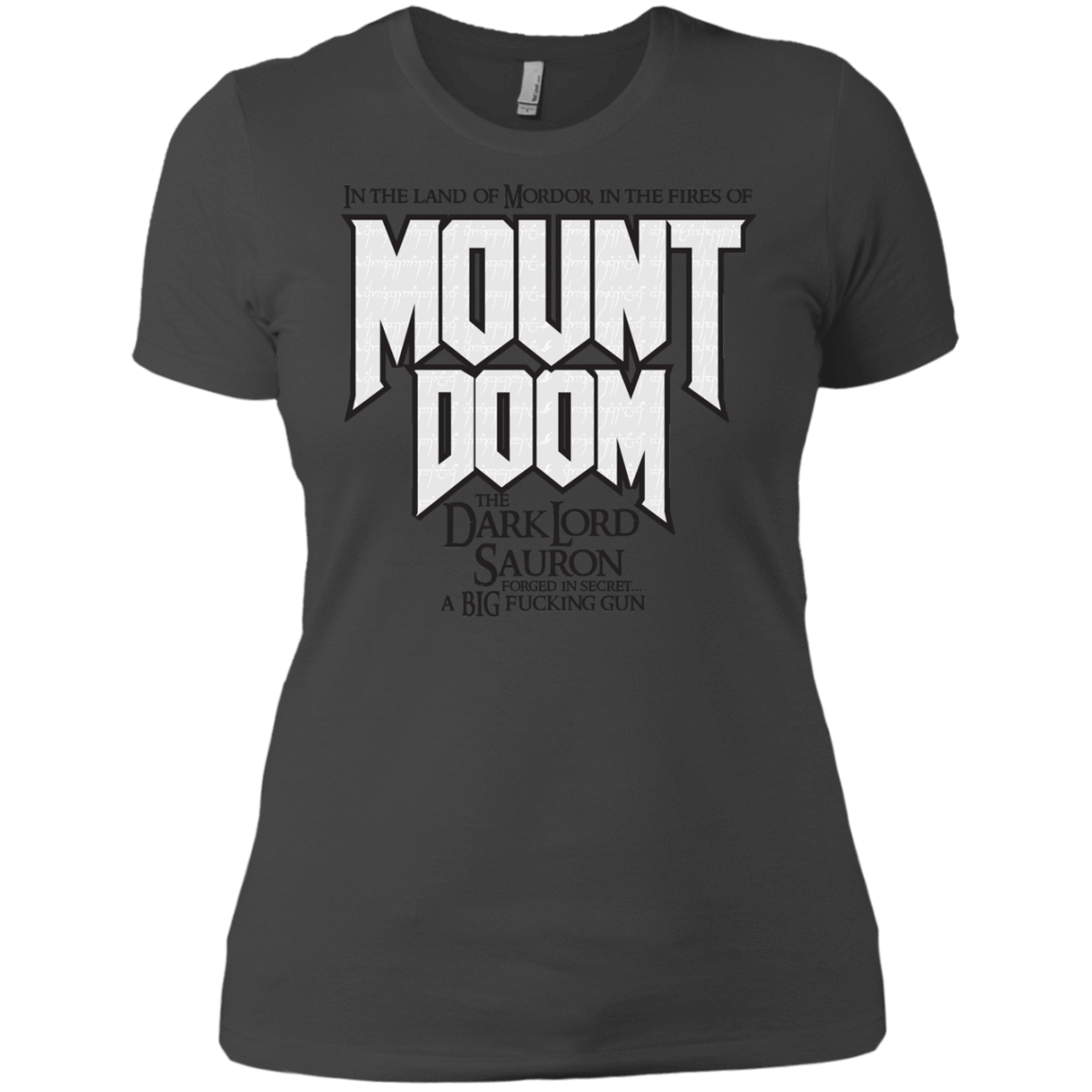 T-Shirts Heavy Metal / X-Small Mount DOOM Women's Premium T-Shirt