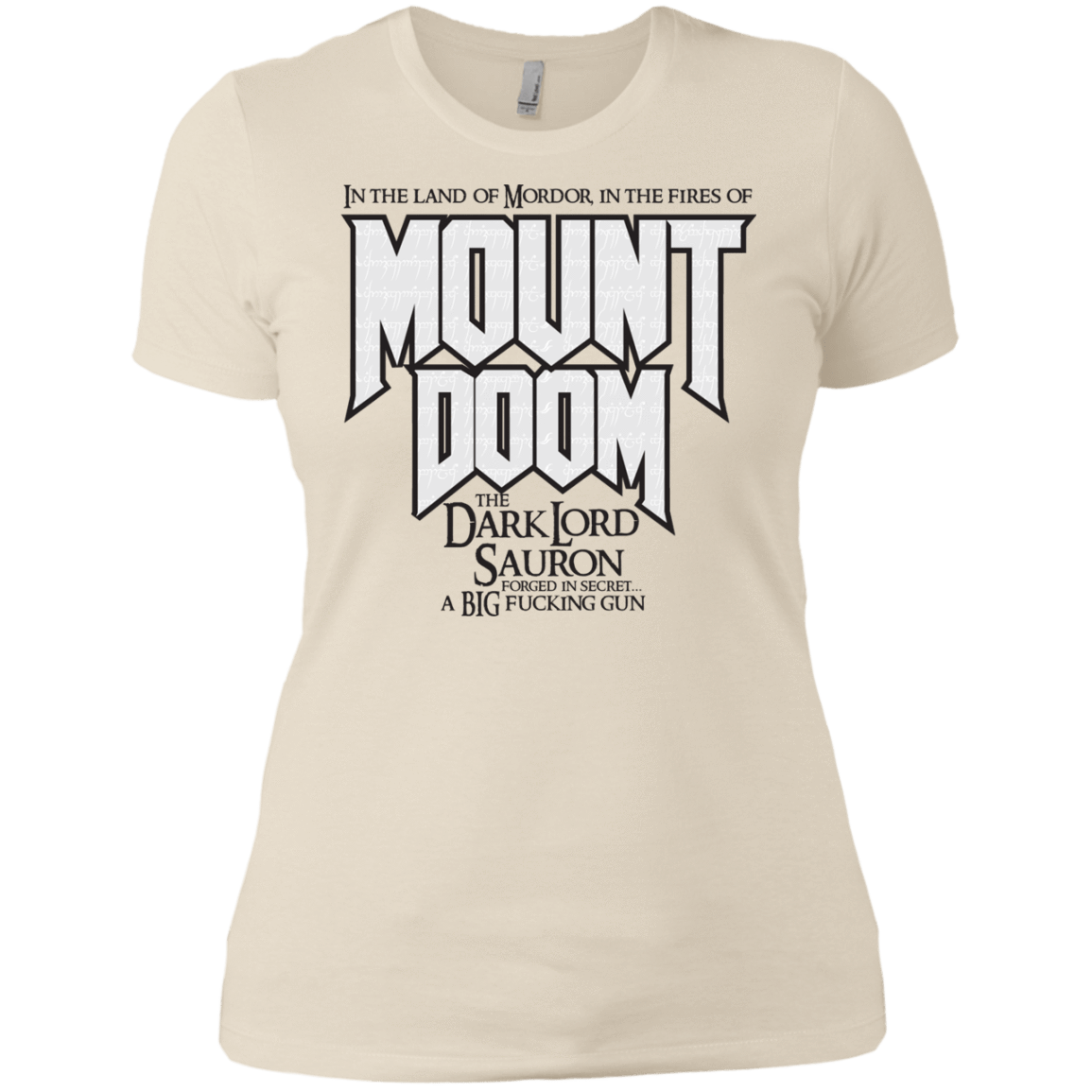 T-Shirts Ivory/ / X-Small Mount DOOM Women's Premium T-Shirt
