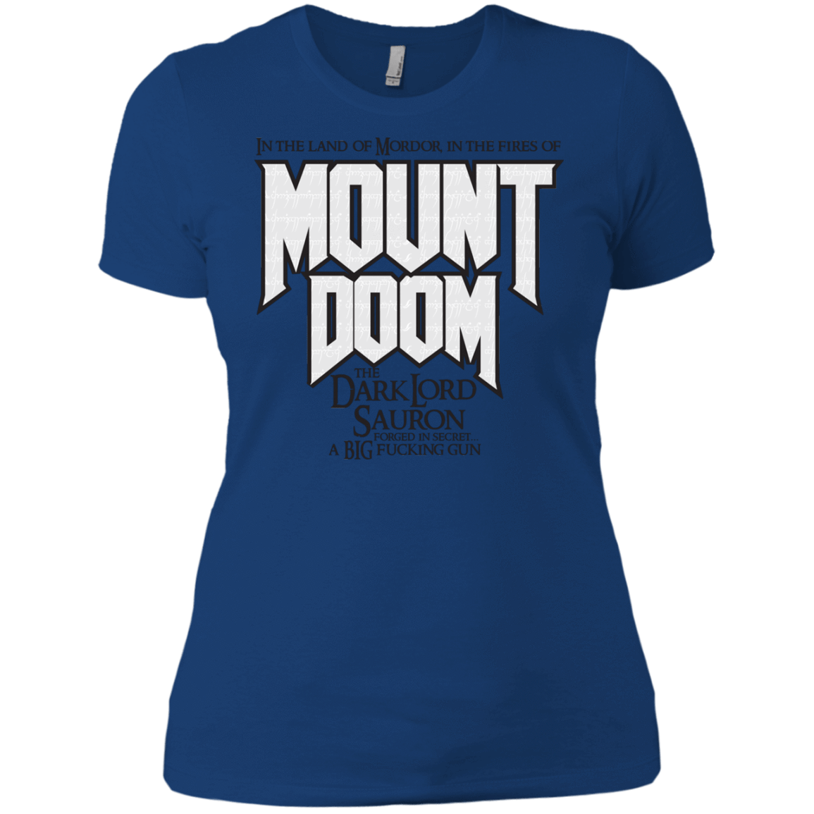 T-Shirts Royal / X-Small Mount DOOM Women's Premium T-Shirt