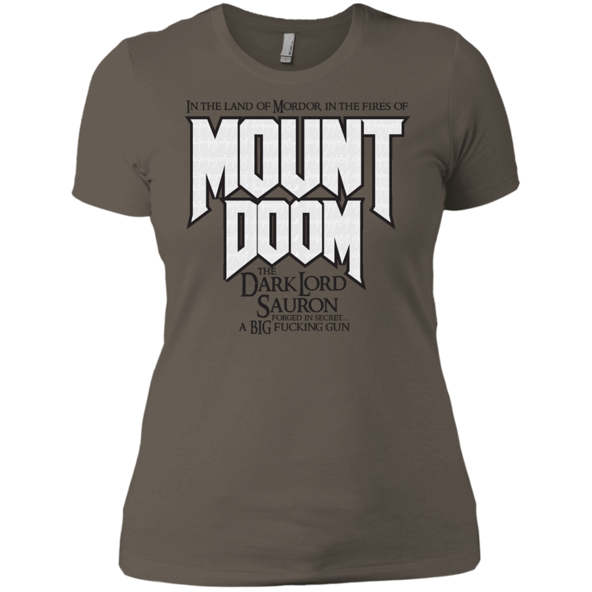 T-Shirts Warm Grey / X-Small Mount DOOM Women's Premium T-Shirt
