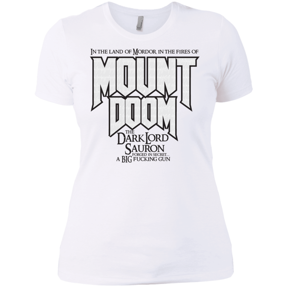 T-Shirts White / X-Small Mount DOOM Women's Premium T-Shirt