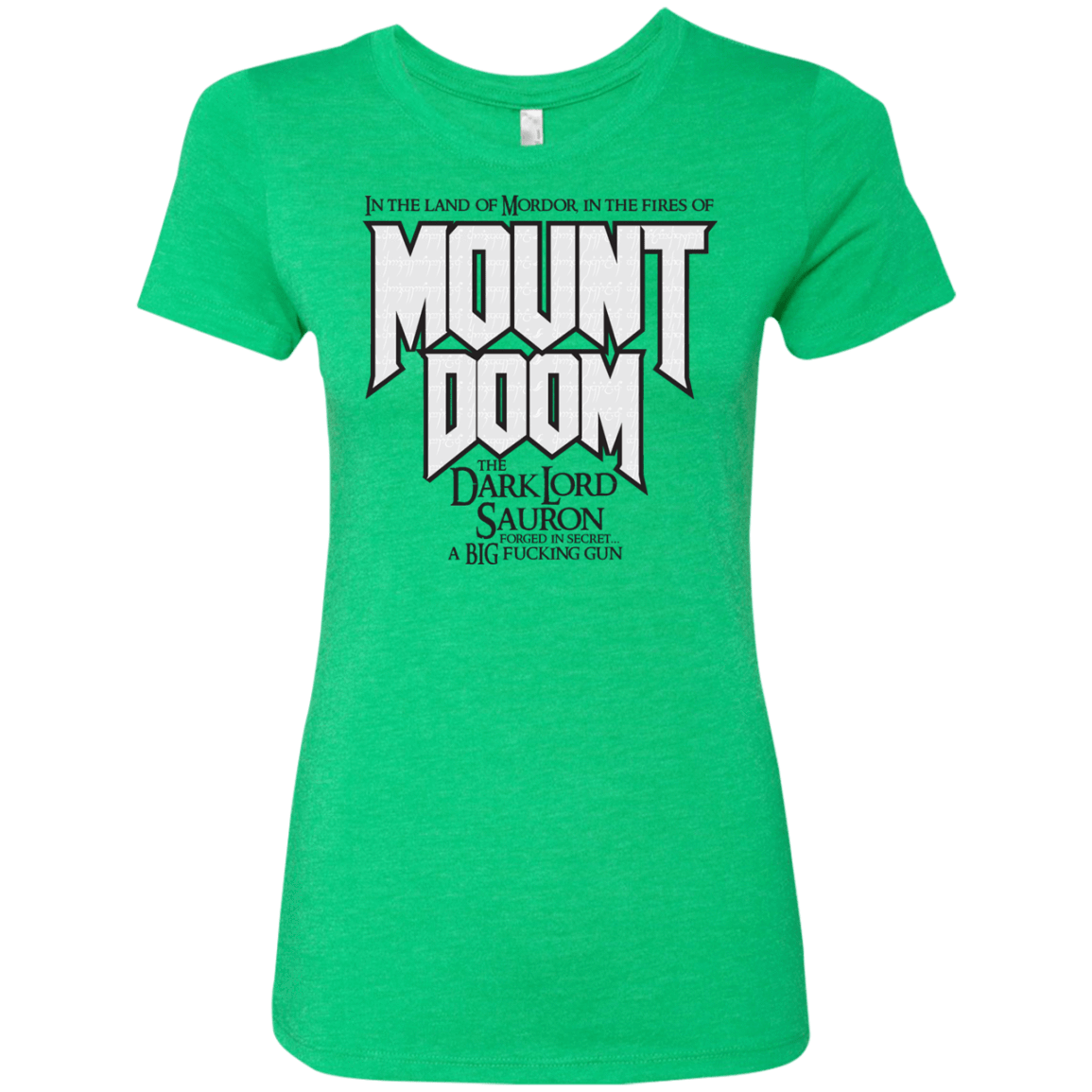 T-Shirts Envy / S Mount DOOM Women's Triblend T-Shirt