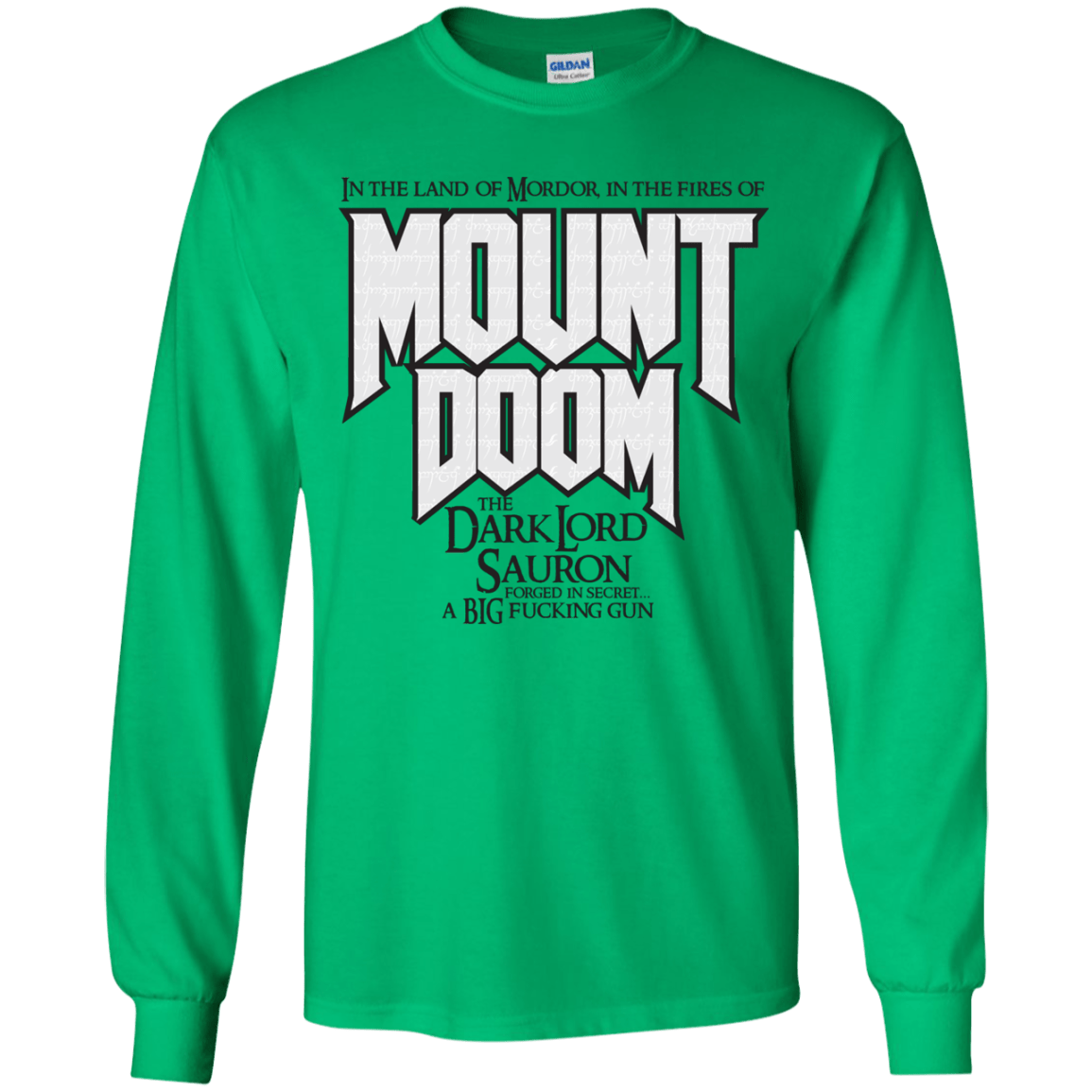 Mount DOOM Youth Long Sleeve T-Shirt