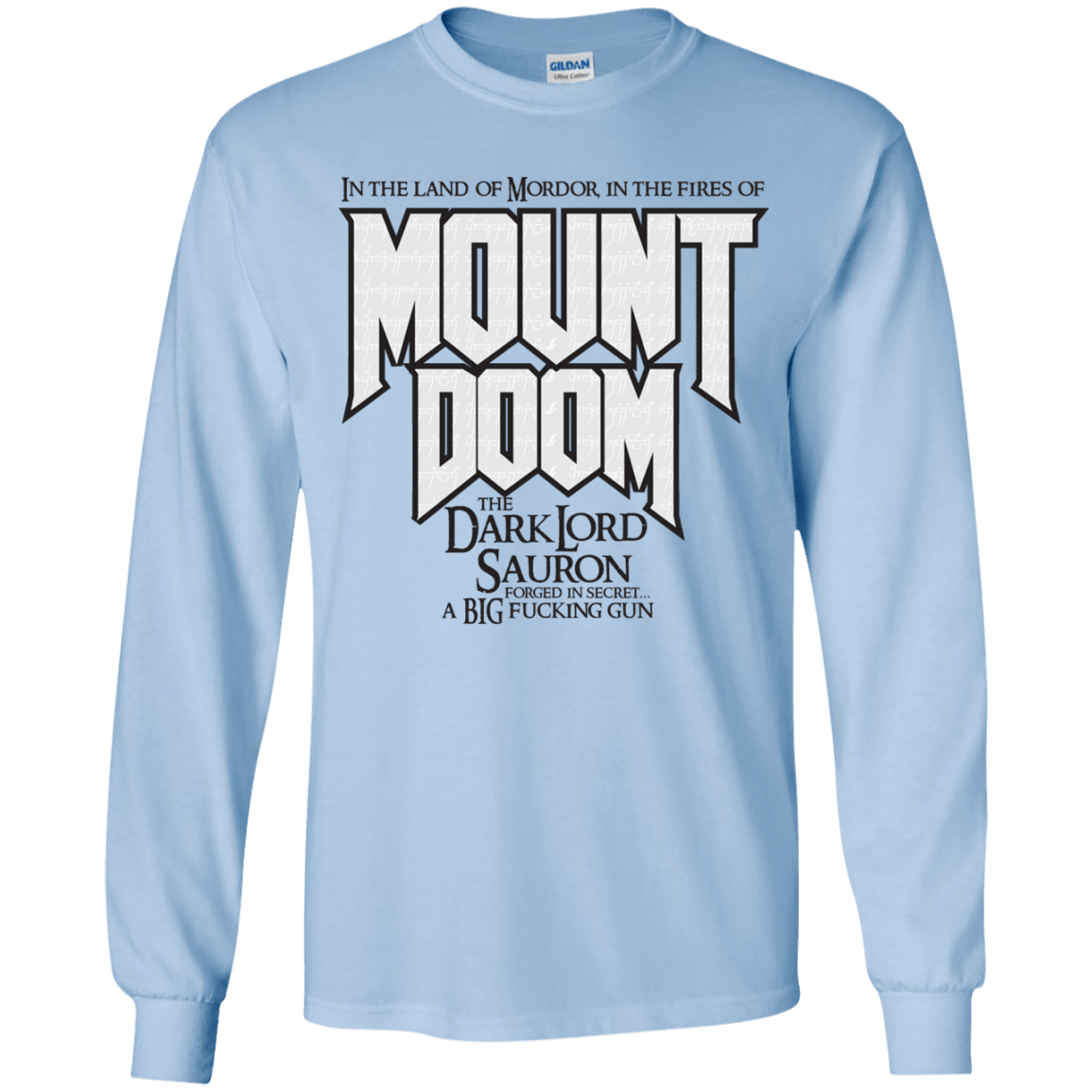 Mount DOOM Youth Long Sleeve T-Shirt