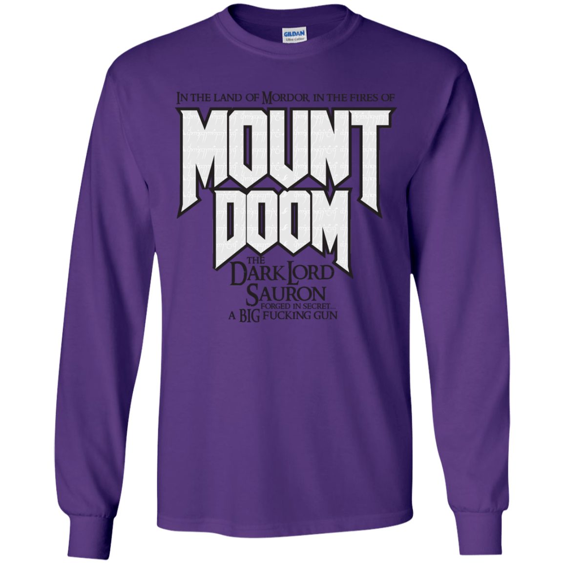 Mount DOOM Youth Long Sleeve T-Shirt