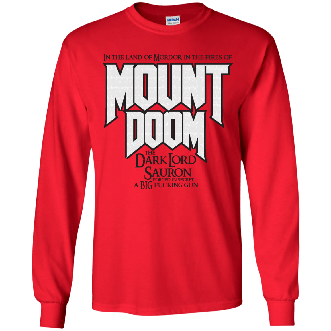 Mount DOOM Youth Long Sleeve T-Shirt