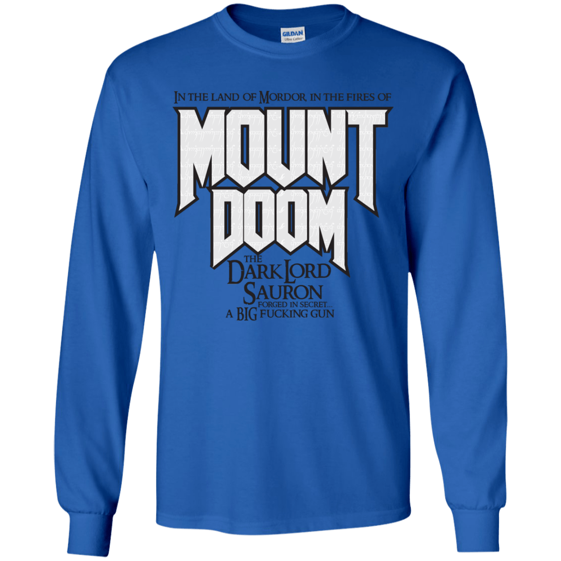 Mount DOOM Youth Long Sleeve T-Shirt