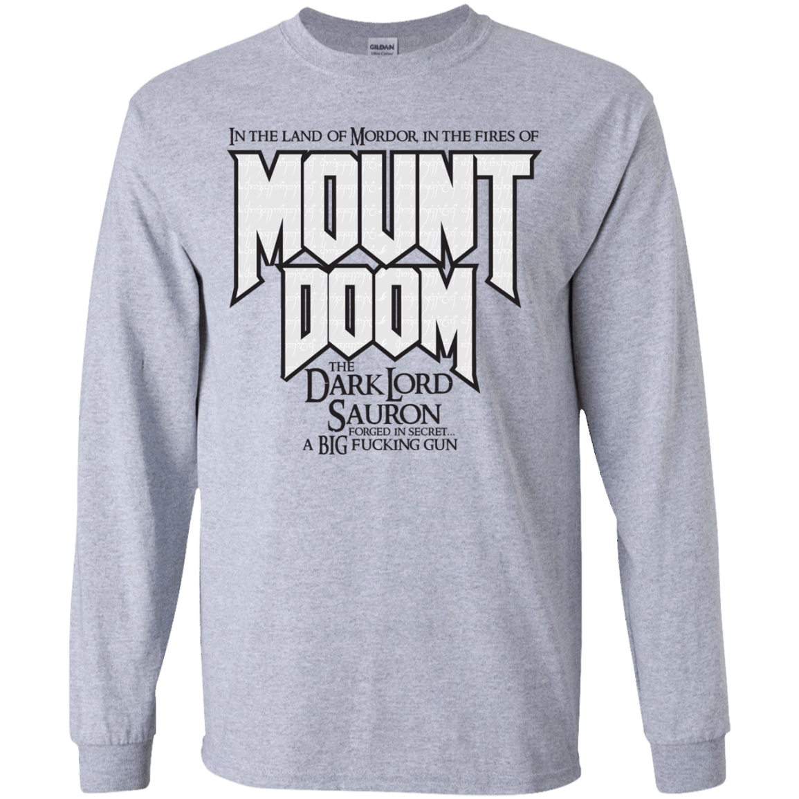 Mount DOOM Youth Long Sleeve T-Shirt