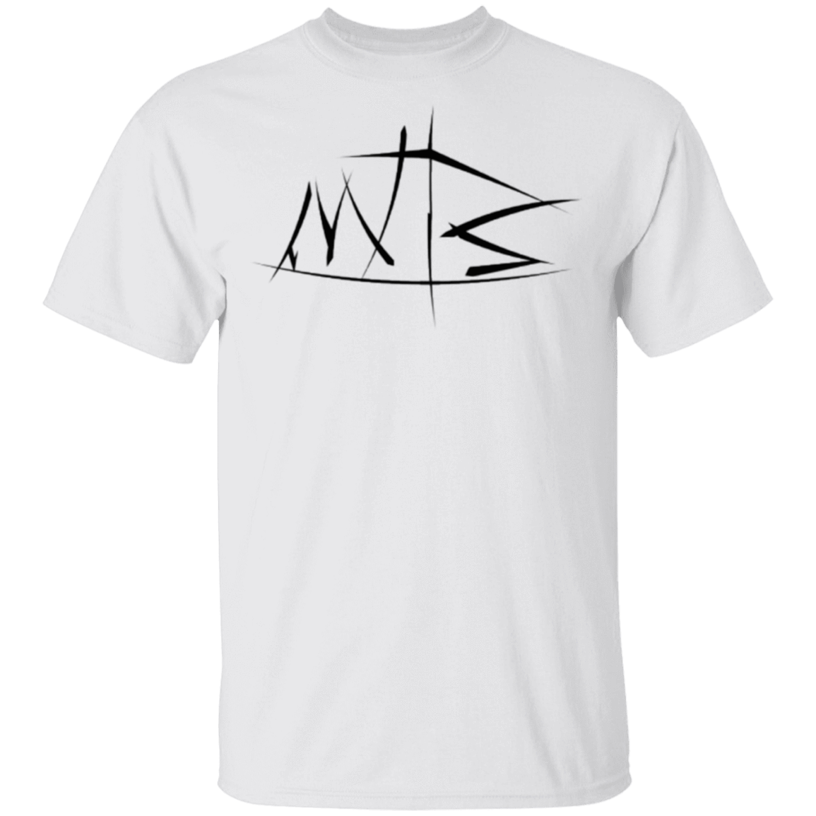 T-Shirts White / S Mountain Bike Brush Stokes T-Shirt