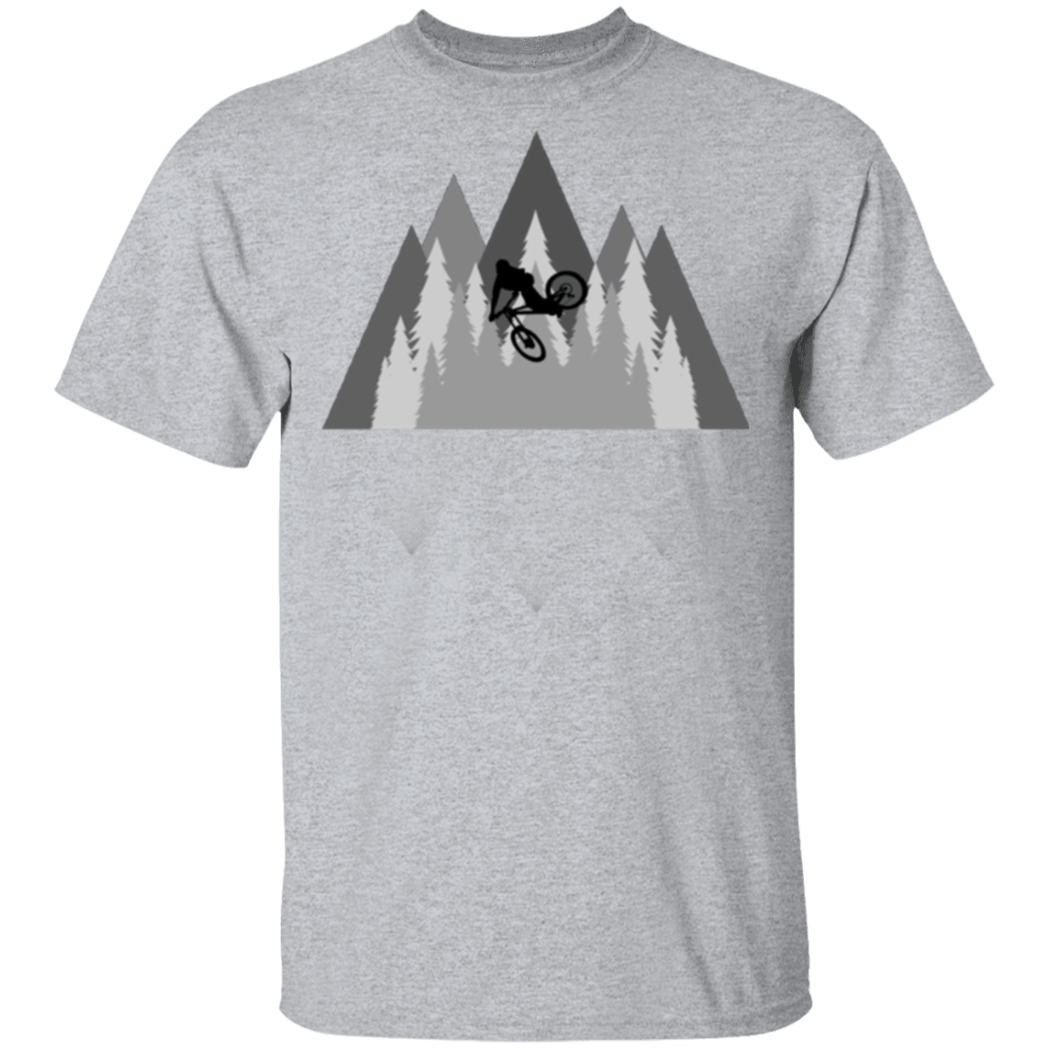 T-Shirts Sport Grey / S Mountain Bike Meditation T-Shirt