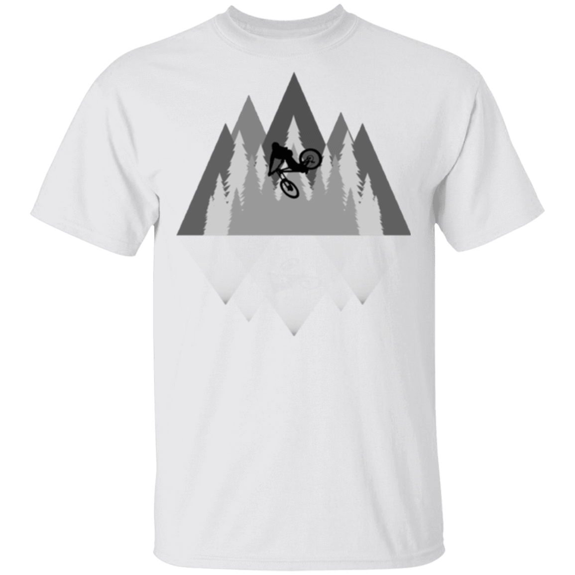 T-Shirts White / S Mountain Bike Meditation T-Shirt