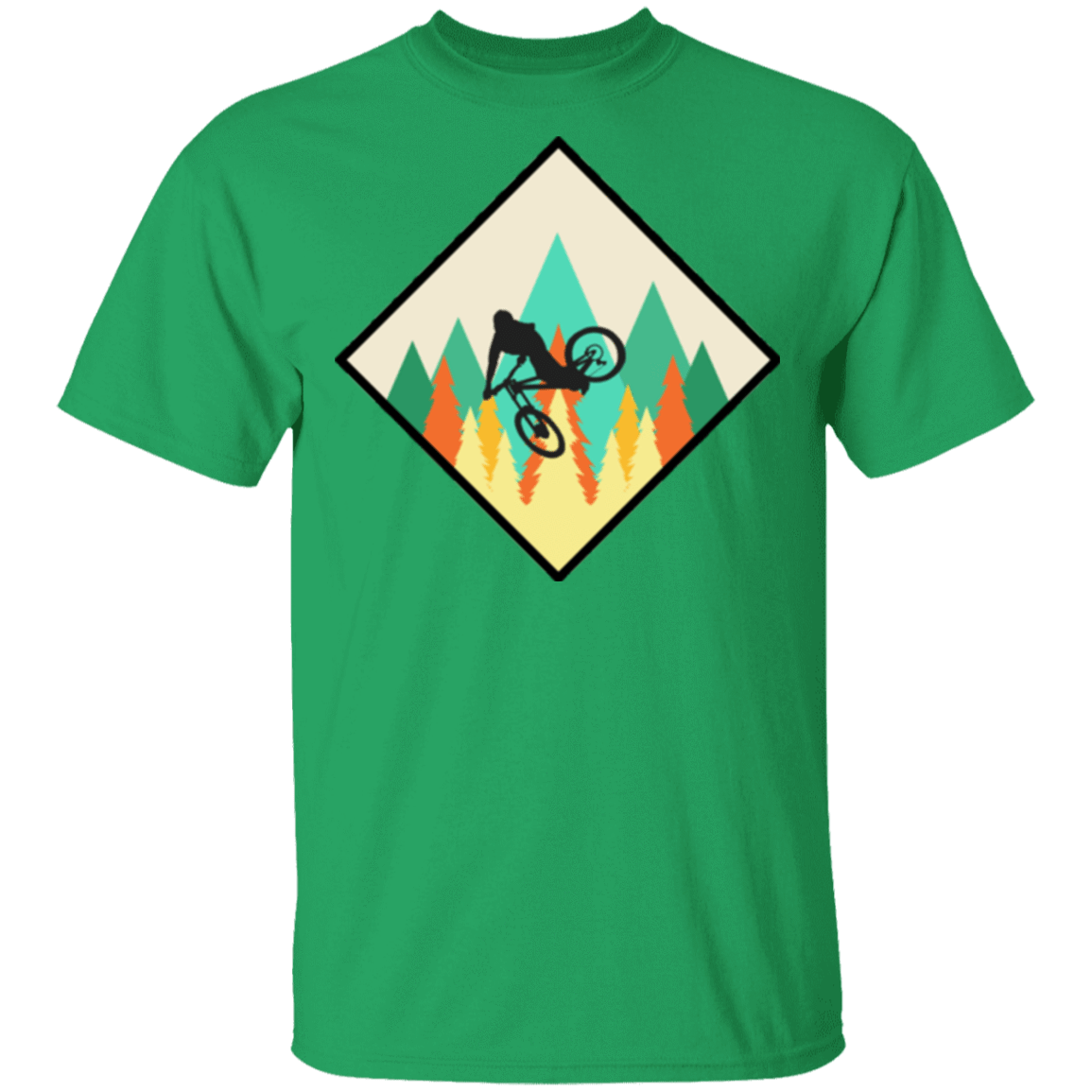 T-Shirts Irish Green / S Mountain Biking is Life T-Shirt