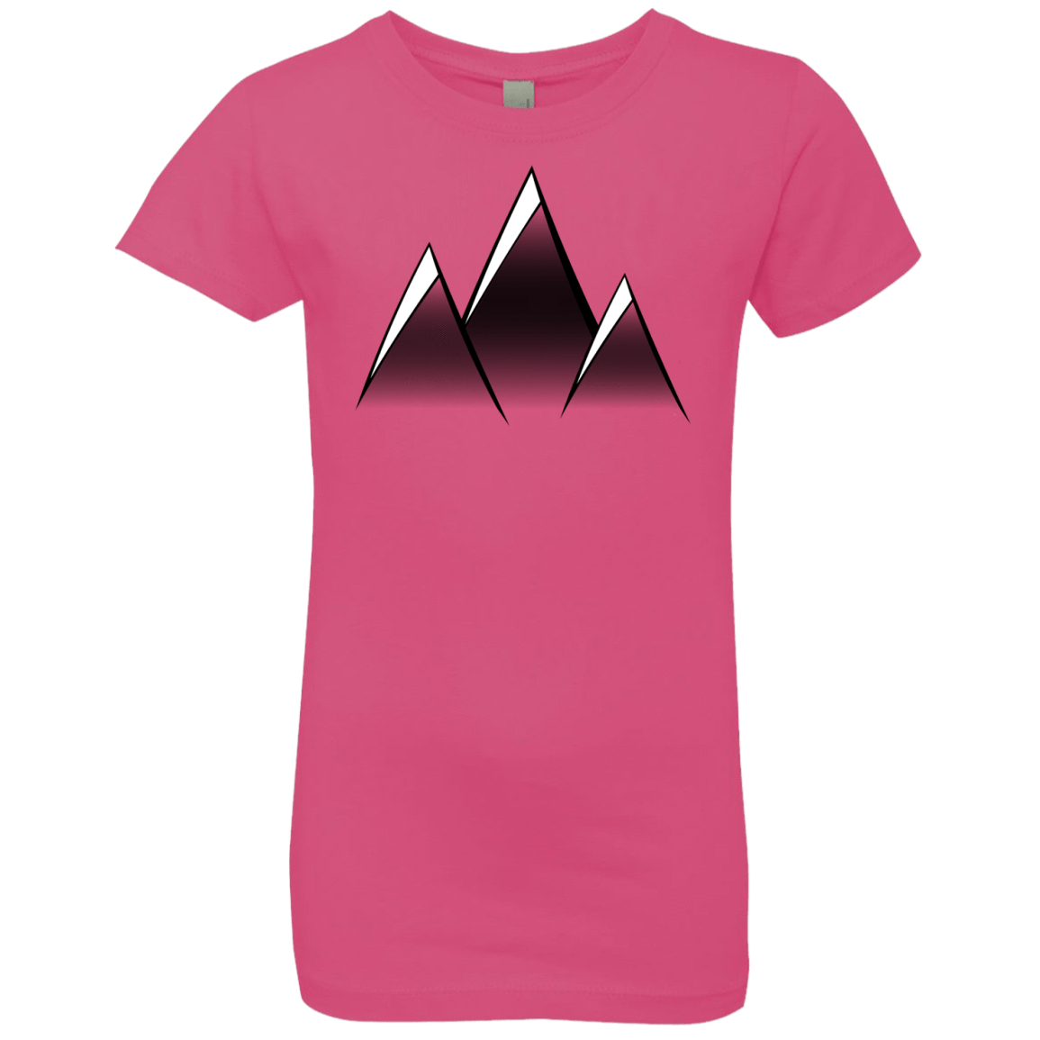 T-Shirts Hot Pink / YXS Mountain Blades Girls Premium T-Shirt