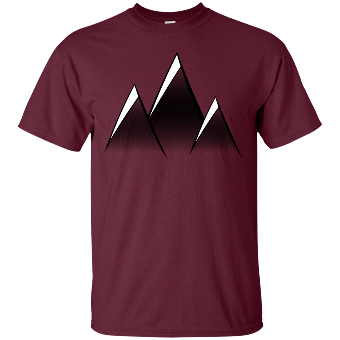 T-Shirts Maroon / S Mountain Blades T-Shirt